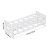 Desktop 2 Rows 12 Bottles Wine Cup Rack Glass Holder Display Shelf Organizer2 Row X 6 Holes