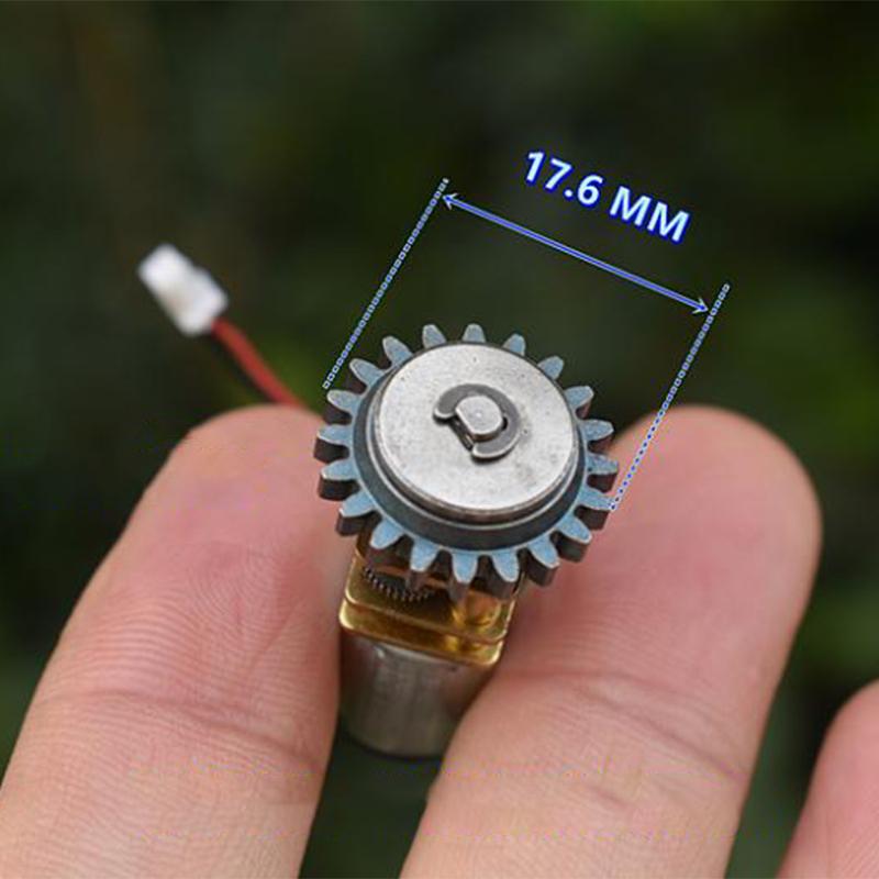 Ga12-N20 Mini 12Mm Full Metal Gearbox Gear Motor Dc 5V 6V 93Rpm-115Rpm Slow Speed Micro Gearbox Reduction Motor Diy Robot Car