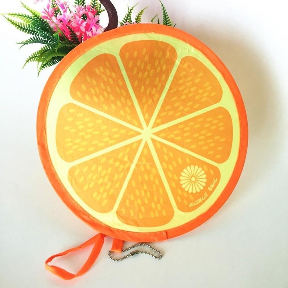 Fruit Style Round Foldable Hand Fans Portable Cooling Fans Cute Handheld Folding Fan Summer Events