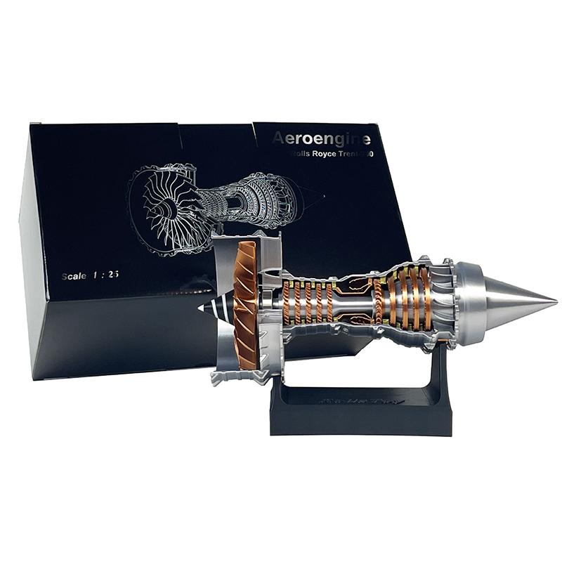 Mini Turbofan Engine Aviation Model Science Experiment Jet Engine Model Science Toys For Teenager Learning Education