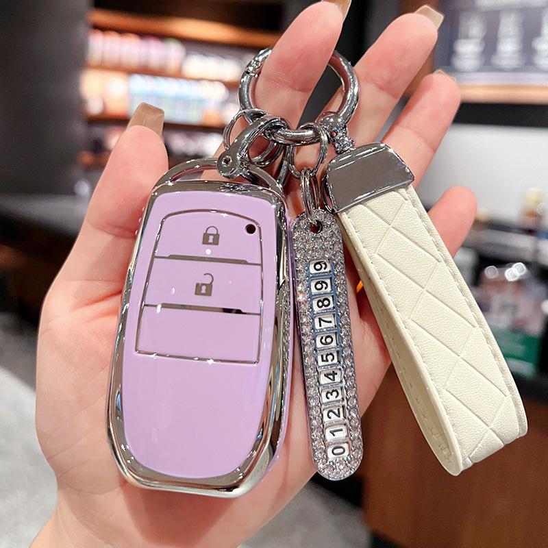 Applicable à la housse de clé Toyota Fenglanda Corolla Ruifang Lingfang 2023 Wesa Kuluze bz3 boucle de sac de voiture