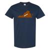 Virginia Football State Shape - Hometown Pride T Shirt