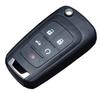 5 Button Keyless Remote Flip Car Key Fob for Chevrolet
