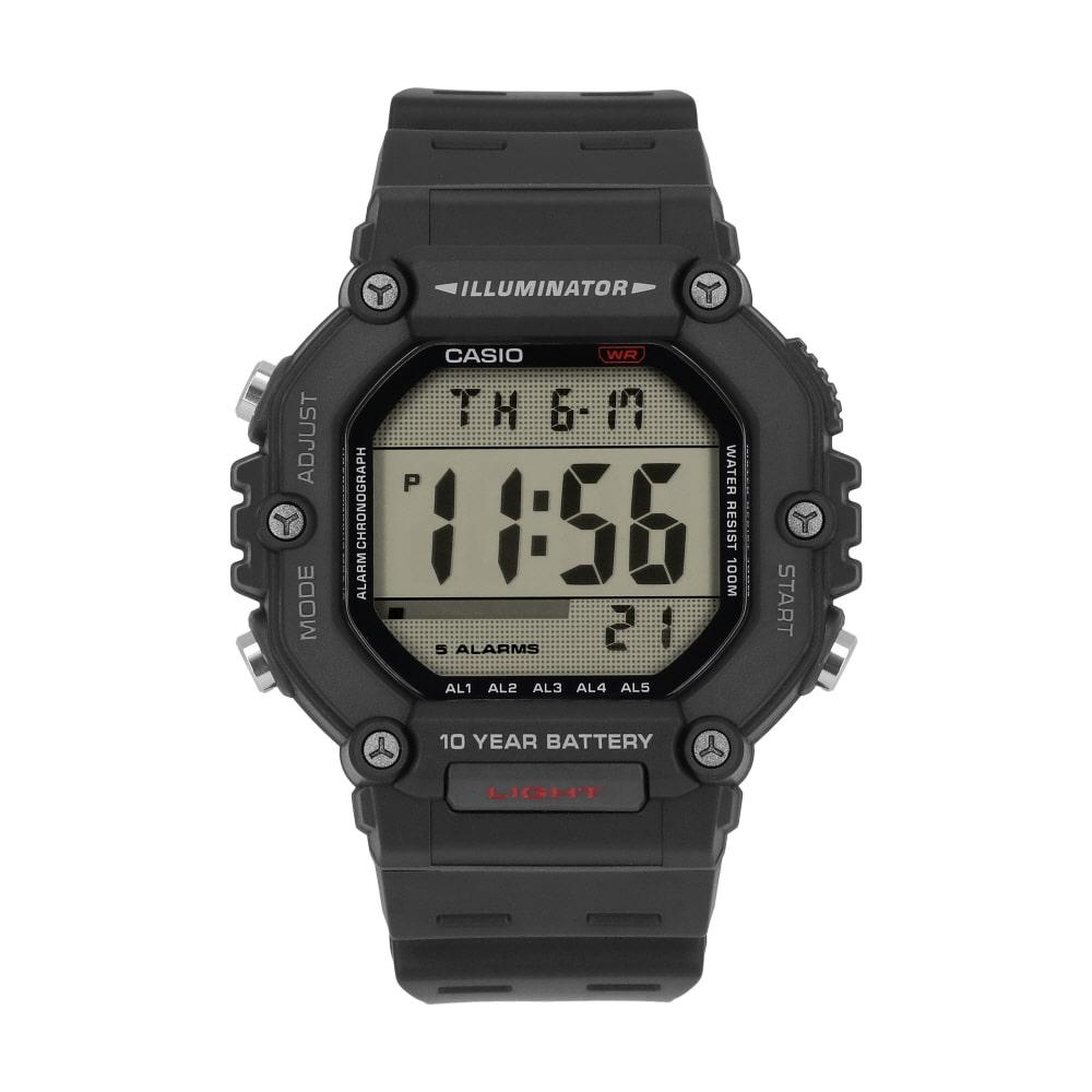 CaSio Men S Digital SportS Urethane Watch Ae 1600h 1avdf AE-1600H-1AVDF