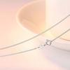 Luxury Stacked Silver Necklace 925 Silver Collarbone Chain Wedding Glitter Choker Necklace  Party