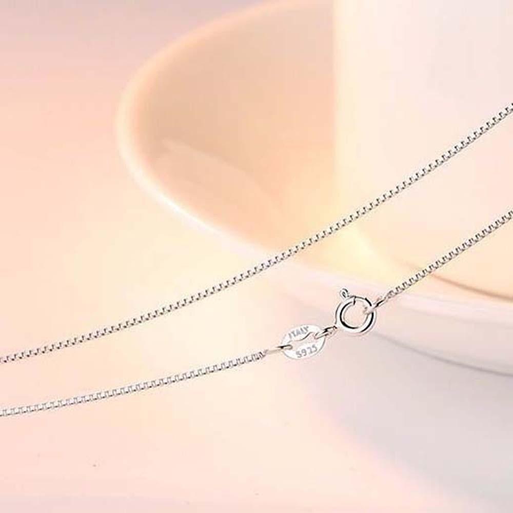Luxury Stacked Silver Necklace 925 Silver Collarbone Chain Wedding Glitter Choker Necklace  Party