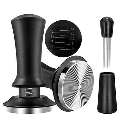 Ελατηριωτός Κατανεμητής Καφέ Tamper Espresso 51mm 53mm 58mm Κατανεμητές Καφέ και Αναδευτήρας Καφέ Tamper από Ανοξείδωτο Ατσάλι Αξεσουάρ Καφέ
