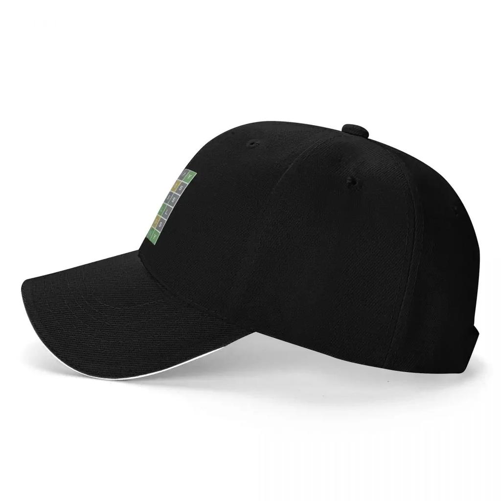 Happy Minds Guess Small Words Daily Wordle Game Baseball Cap Snap Back Hat hard hat tea Hat Women's Golf Wear Men's
