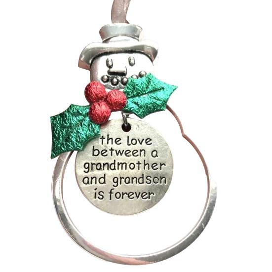 Christmas Tree Alloy Hanging Decoration Girl Love Heart Snowman Reindeer Shape Hanging Ornament Friends Family Neighbors Holiday Gift