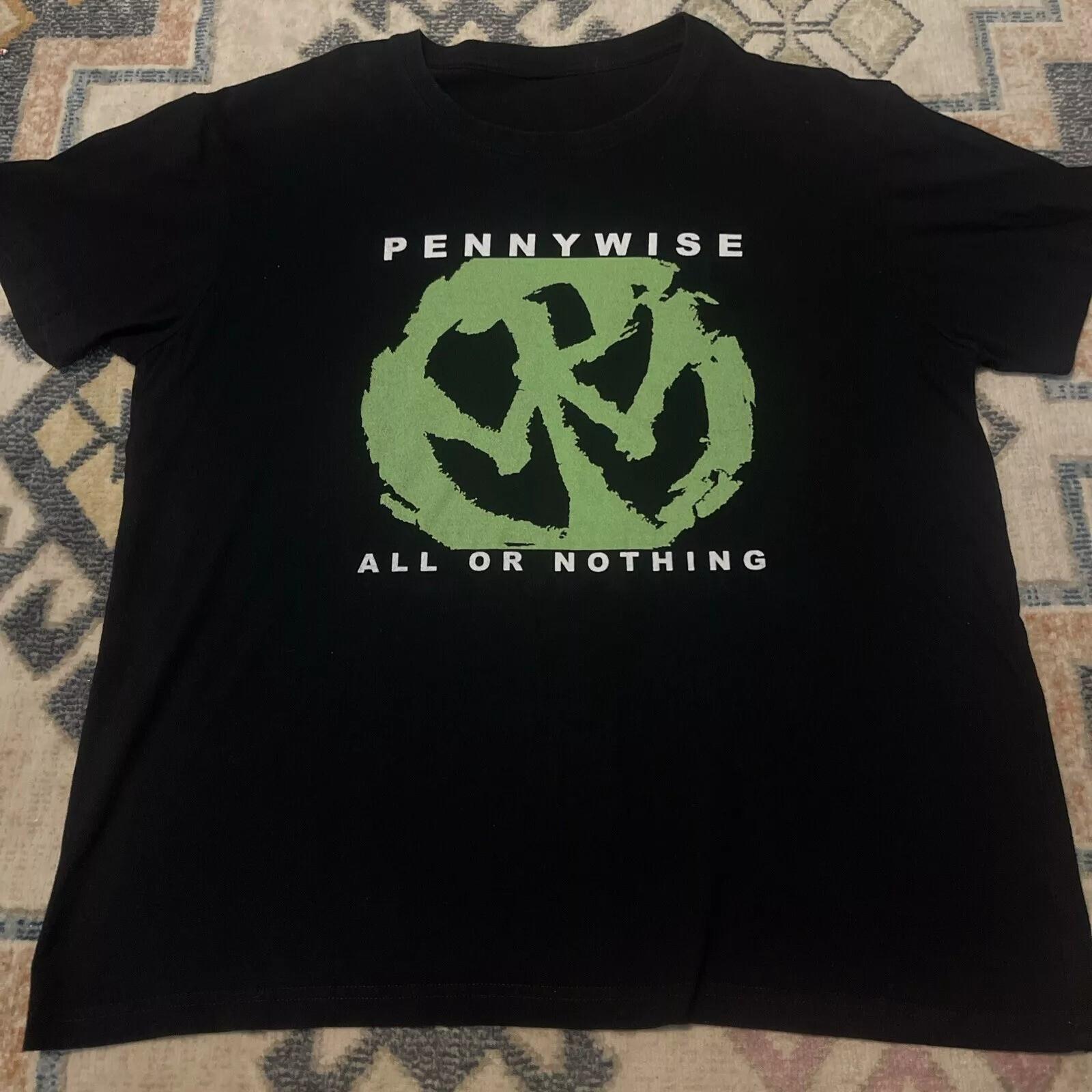 Rare Pennywise Band Cotton Full Size Shirt aDULTS BL834 M