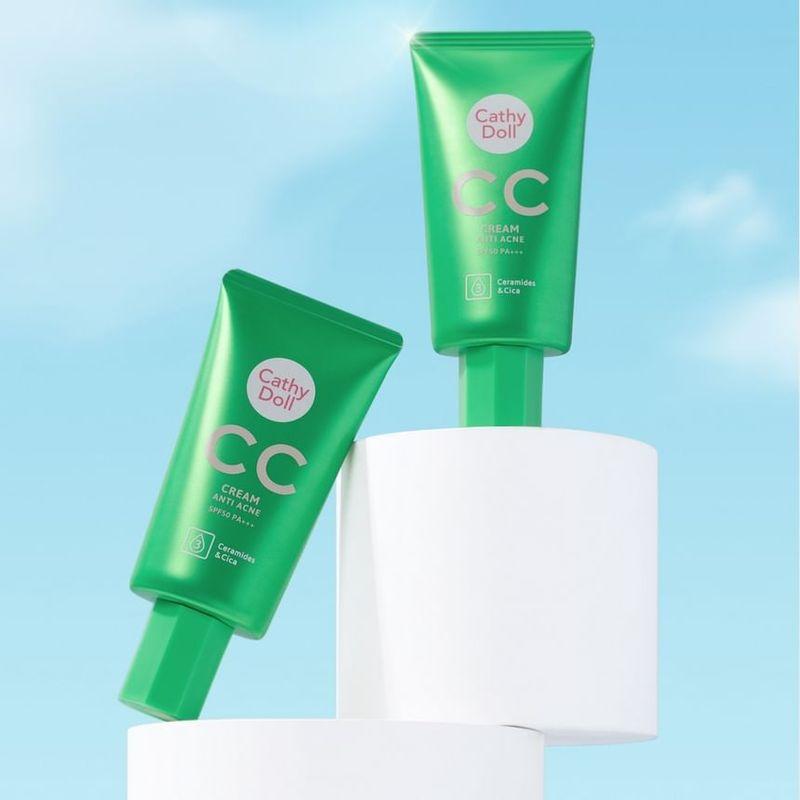 Cathy Doll - Crema CC Anti Acne SPF 50 PA+++
