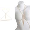 Rhinestones Chest Chain Body Chain Jewelry For Evening Gowns Formal Occasion Women Body Jewelry Evening Party Accessory