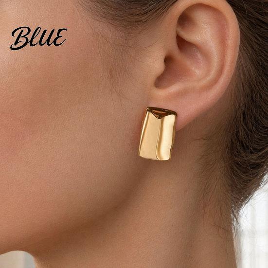 Charming Versatile Jewelry 1 Pair Chunky Earrings for Women