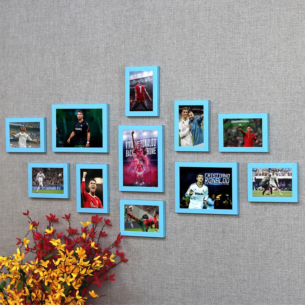 Póster Estrella de la Champions League y el Mundial CR7 - Arte de Pared Decorativo para Dormitorio o Habitación