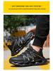 Men's Lightweight Steel Toe Safety Shoes - Anti-Fatigue, Anti-Smash, Anti-Puncture, Soft Sole, Ideal for Warehouse and Workshop Work.
