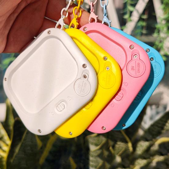 Mini LCD Writing Tablet Keychain with Pen Kids Colorful Doodle Notepad Erasable Drawing Board Sketch Pad Bag Backpack