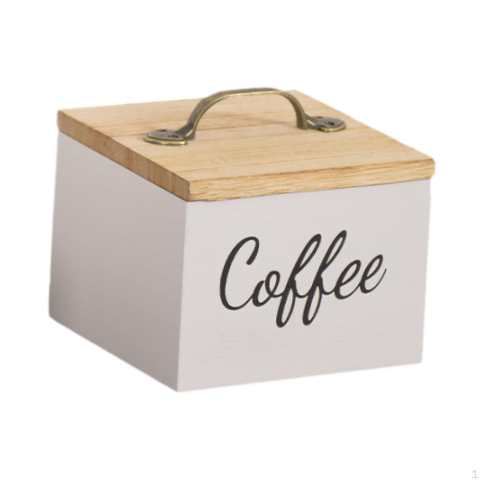 

Coffee Capsule Holder with Lid, Organizer, Display Box for Desk