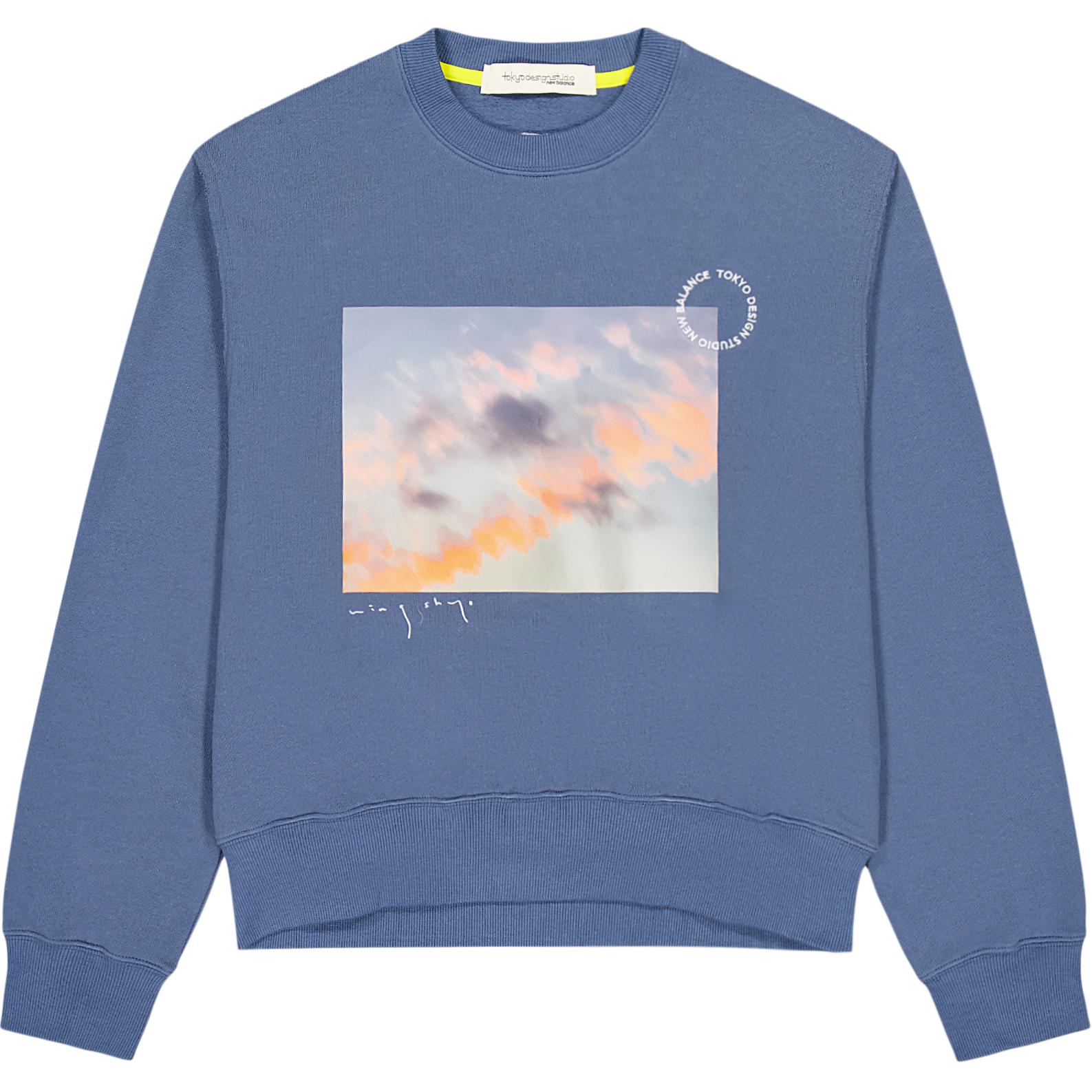New Balance TOKYO DESIGN STUDIO Sweatshirt Unisex Blue UT45673-VTI U3