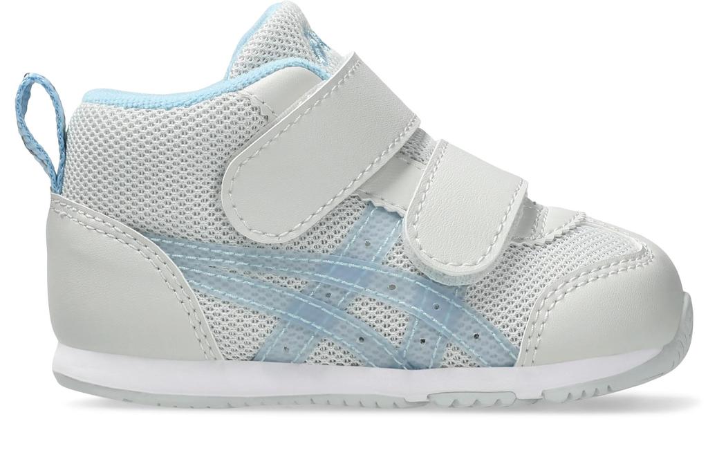 Sukusuku Idaho Baby Medium Light cm Shoes, T, Gray/Light Blue, 414, 15.0
