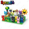Hot Sprunki Building Blocks Toys Sets Classic Game Cartoon Doll 18 Figures Model Bricks Children's Toys Holiday Birthday Gifts