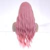 26 Inch Long Curly Full Wigs Heat Resistant Bangs Full Wigs for Photography Stage Movie Hair