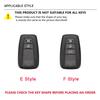 Car Smart Remote Key Case Cover Holder Shell Fob For Toyota Corolla Prius Camry CHR C-HR RAV4 Altis Land Cruiser Prado Keyless