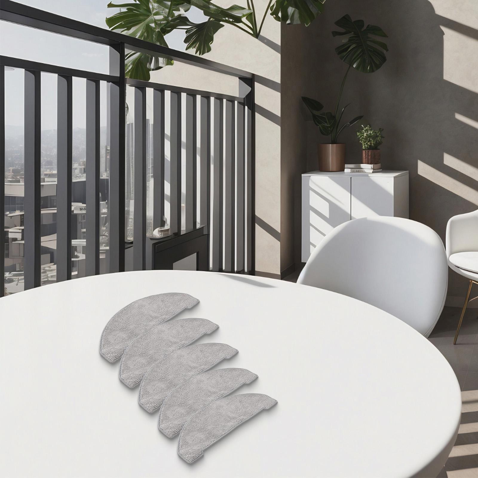 

Innovative Design Replaceable Mop Cloths Kit Compatible with For Ultenic For T10 Lite Robot Vacuum Cleaner Set of 5 China Mainland