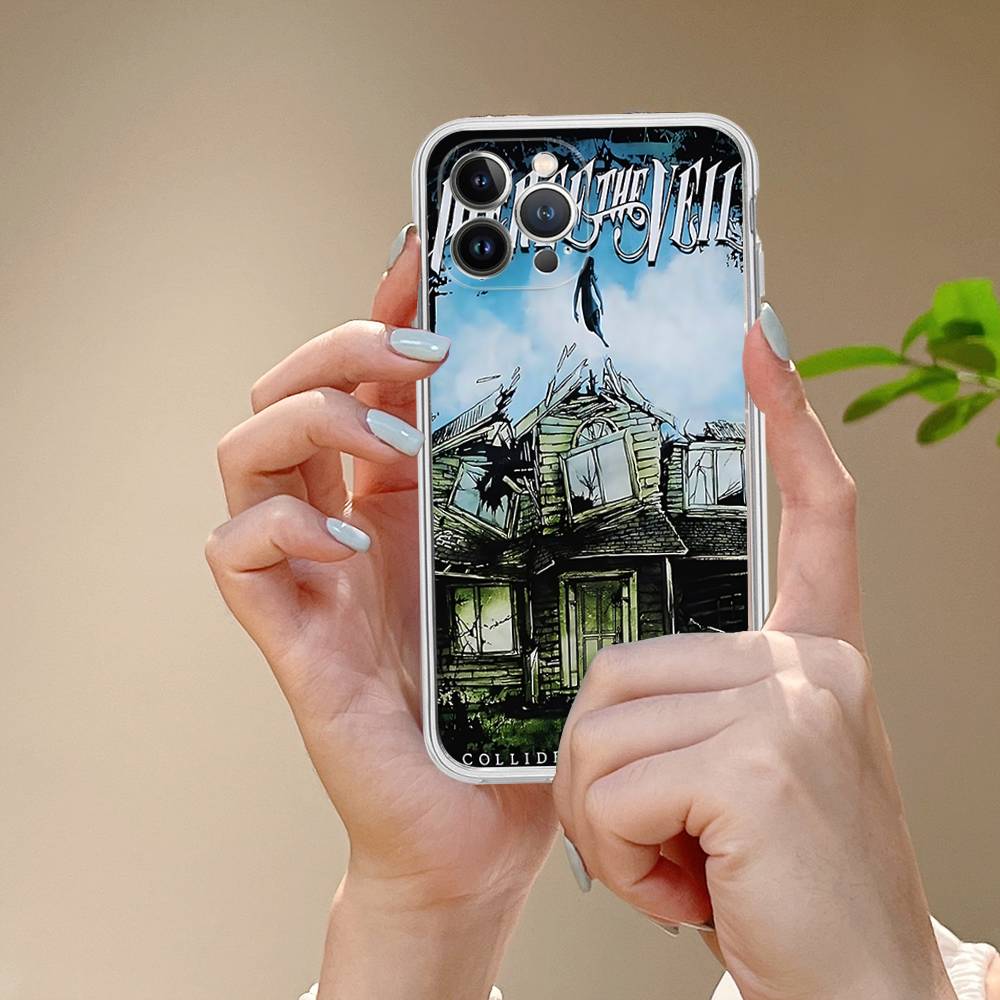 P-Pierce The Veil Band For IPhone 17 16 15 14 13 12 11 Pro Max Plus Mini Funda For Transparent Cover