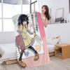 Anime Watamote Kuroki Tomoko Anime Beach Swimming Towel Soft Absorbent Washcloth Children's Gifts For Kids Travel Camping Gym