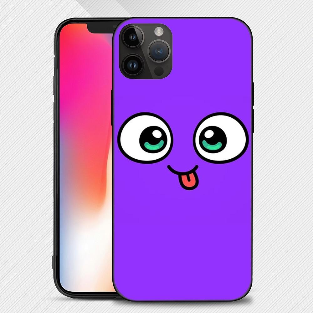 Funny Cute Cartoon Face Phone Case Iphone15 14 13 12 11 Pro Max Mini X 7 8 Soft Case