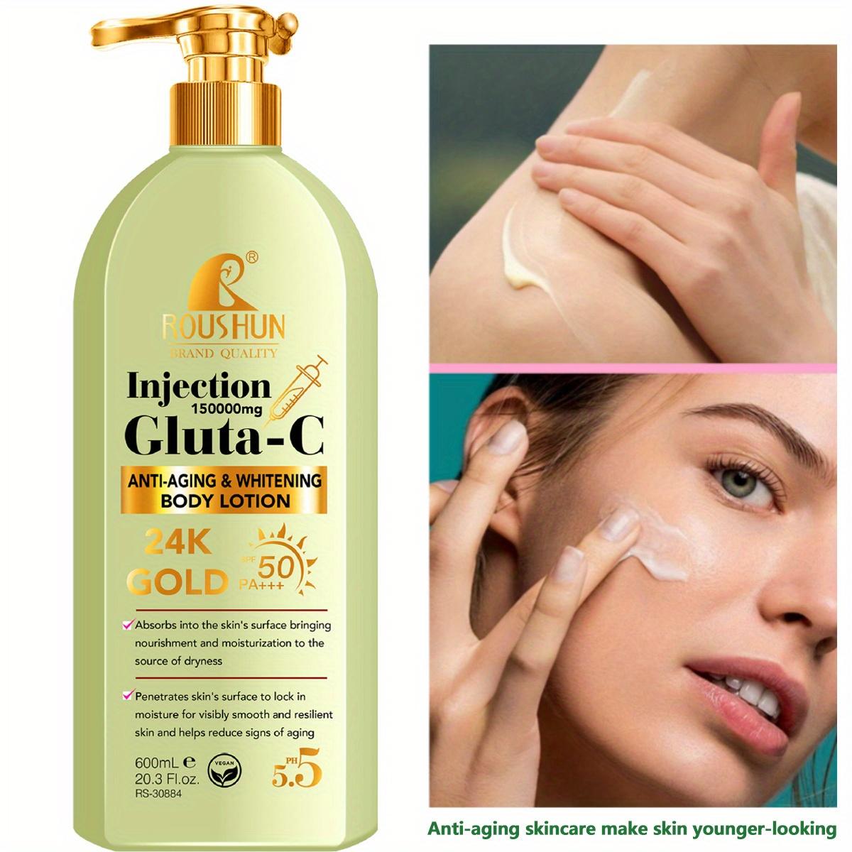 

Body lotion, moisturizing, hydrating and whitening the skin for daily care. 600ml