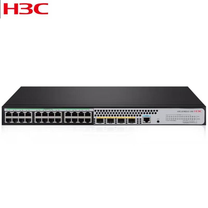 

H3C S1850V2-28X 24-Port Gigabit + 4-Port 10G Managed Ethernet Switch