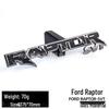 Ford Raptor SVT F150 FX4 Door and Tailgate Stickers - English Logo