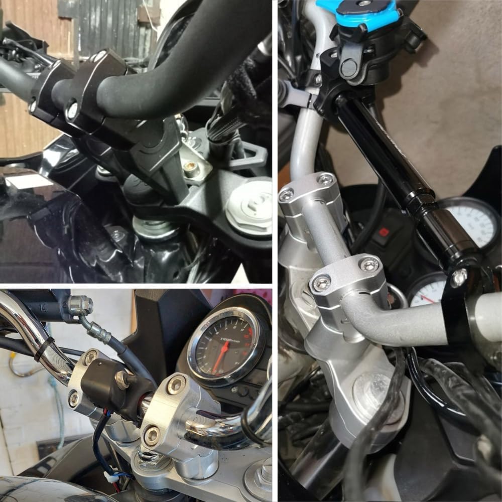FOR 800 DE 800DE VSTROM 800DE 2023 Motorcycle Handlebar Risers Motocross Height Clamp Mount Pit Bike Bike Eliminator V-STROM V-Strom