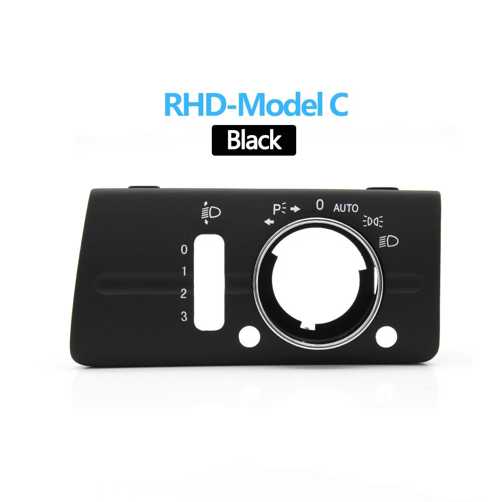 LHD RHD Front Dashboard Headlight Lamp Switch Cover Trim Replacement For Mercedes Benz W211 E Class 320 350 550 2003-2008