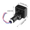 85V 265V IP65 Bewegungssensor Einstellbarer PIR-Schalter Ultradünne LED-Flutlichtlampe Wasserdichter Außenbereich Bewegungssensor Detektor