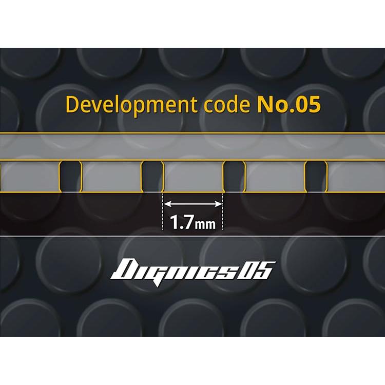 Butterfly Dignics 05 High Tension Table Tennis Rubber 06040 Black Extra Thick Backside Soft Paddle