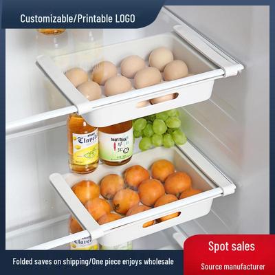12-Grid Hanging Refrigerator Egg and Food Organizer Box