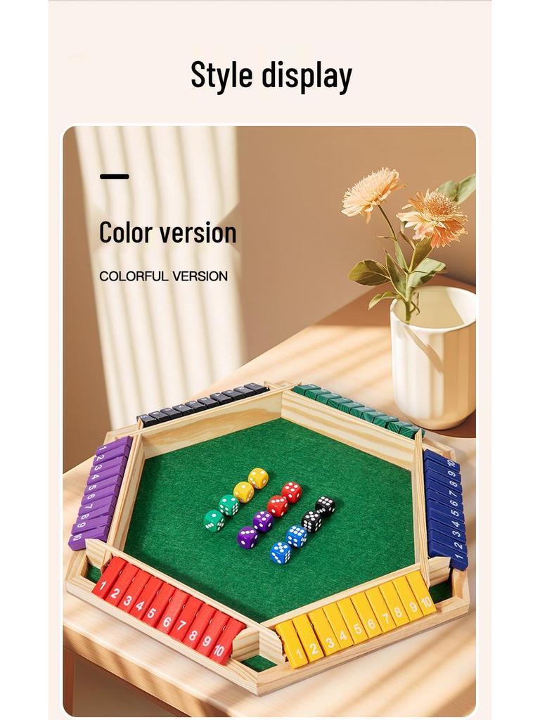 Children's Wooden Flip Number Game: Educational Parent-Child Logic Toy