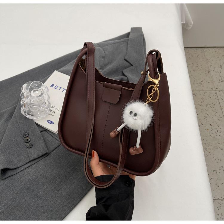 Bags High-end Retro Winter Shoulder Crossbody Commuting Bag