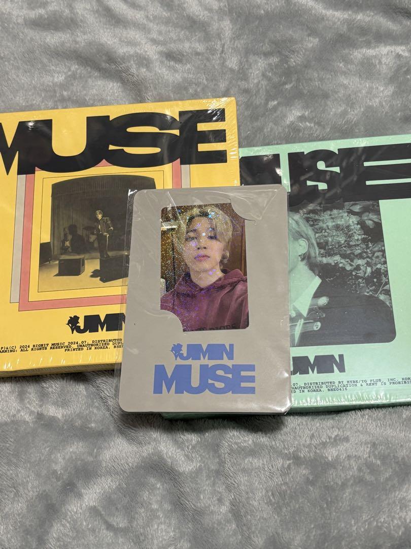 

[USED] JIMIN MUSE album set with photo card