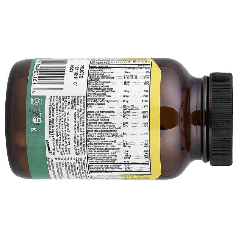Daily Total One®, Iron Free, 60 Vegan Capsules