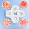 Delicate Kitchen Silicone Baking Molds Heatproof Silicone Flower Cake Crafting Moulds for Birthday and Festival Treats