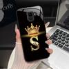For Samsung Galaxy J6 2018 Case Fashion Letter Hard Tempered Glass Back Cover For Samsung J6 Plus J8 2018 Shockproof Phone Shell