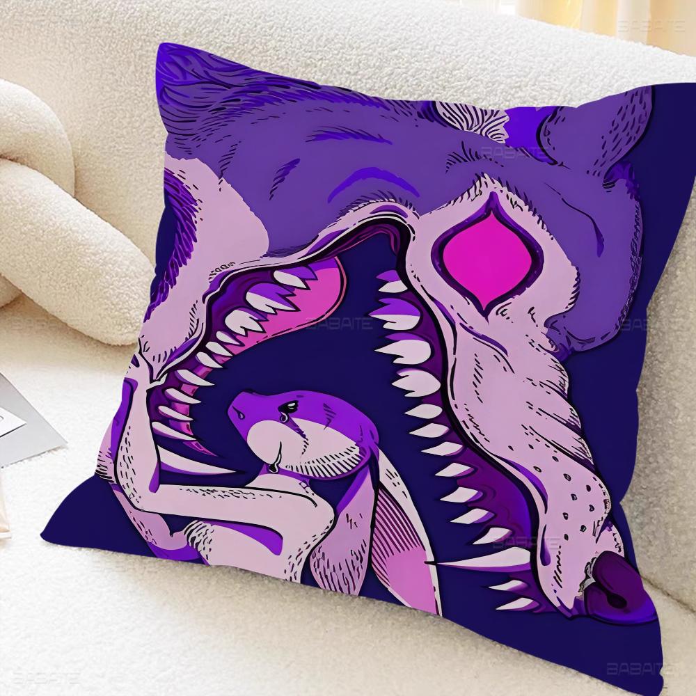 B-bEASTARS Cartoon Cushion Cover Car Throw Pillow Case For Sofa Car Christmas Gift 40x40cm 45x45cm