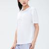 Anta Training Series Logo Letter Round Neck Loose Short Sleeve T-Shirt Women T-Shirt Pure-White 162337139-3