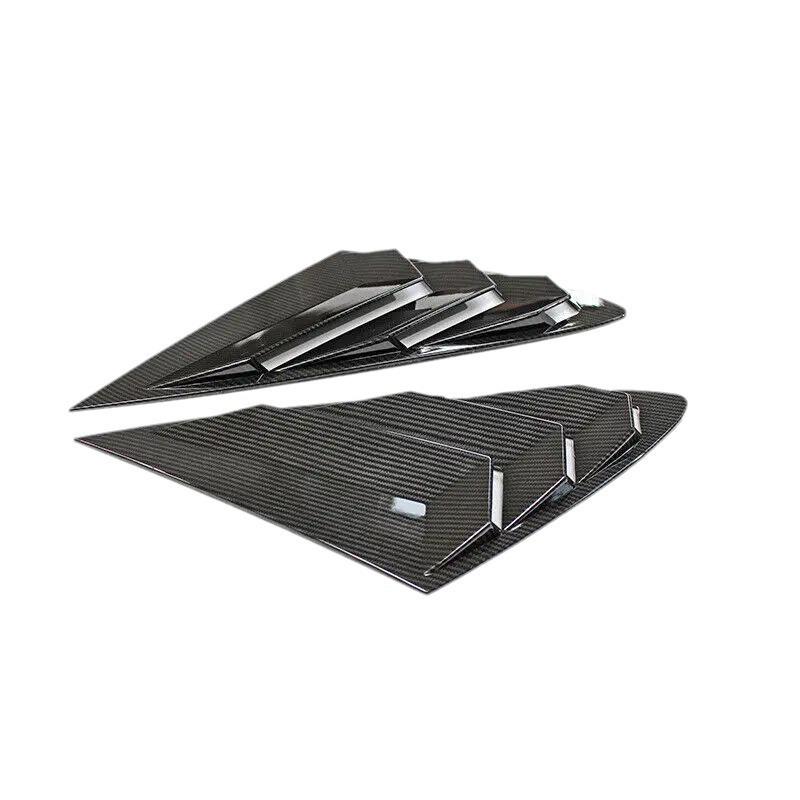 Kohlefaser-Heckscheibenlamellen für 2020-2022 Hyundai Sonata, Klebebefestigung