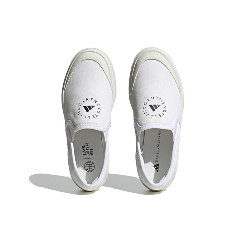 Adidas Court Slip On By Stella McCartney Cloud White Core Black Sneakers HP3206