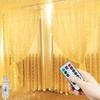 Xiaomi 6x3M/3x3m Curtain Garland on The Window USB Power Fairy Lights Festoon with Remote New Year Garland Led Lights Christmas Decor