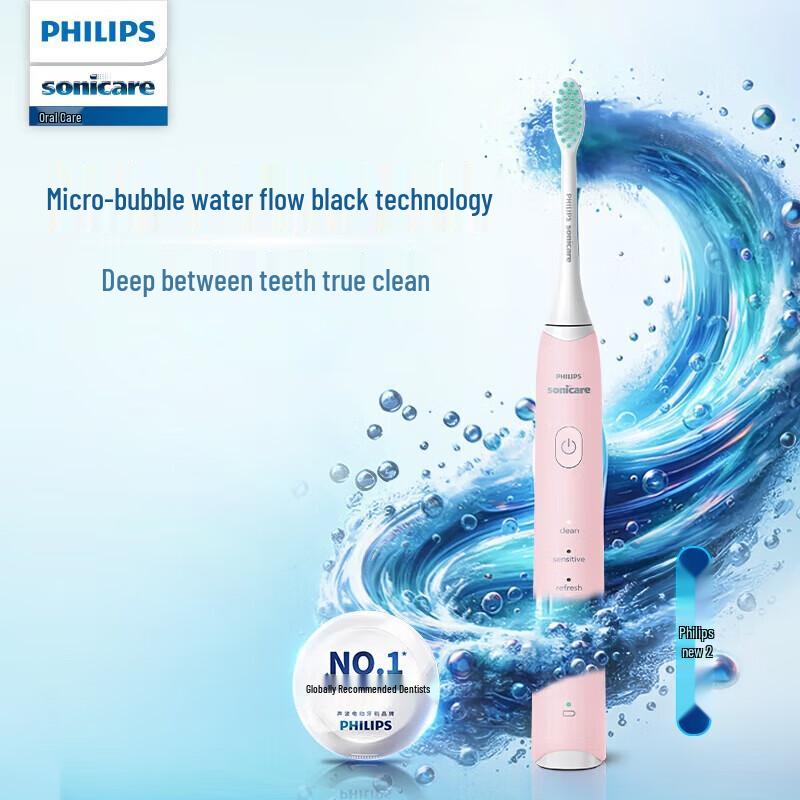 

Philips S2 Series Sonic Electric Toothbrush CN plug (adapter included)